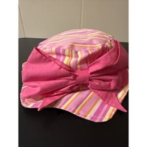 Jamie Rae 12 Month Baby Sun Hat With Straps. NWT Mark On Top